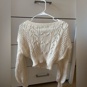 SHEIN off shoulder sweater